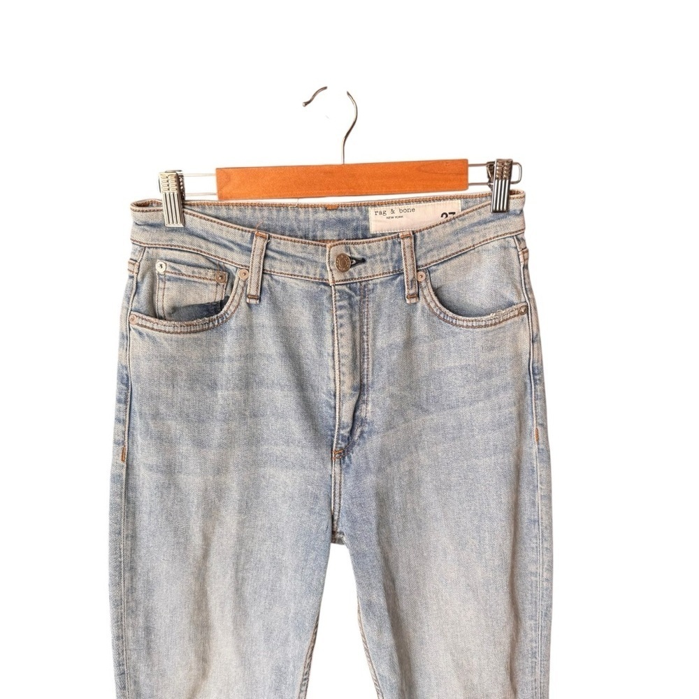 Rag & Bone - Casey Distressed High Rise Kick Flare Jeans Sz 27 - Picture 5 of 11